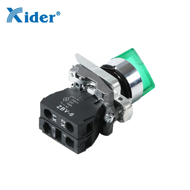 3 Pulsadores De Reinicio Automático ZB2-BE102 - Compatibles Con Schneider, Normalmente Cerrados, Para Automatización Industrial