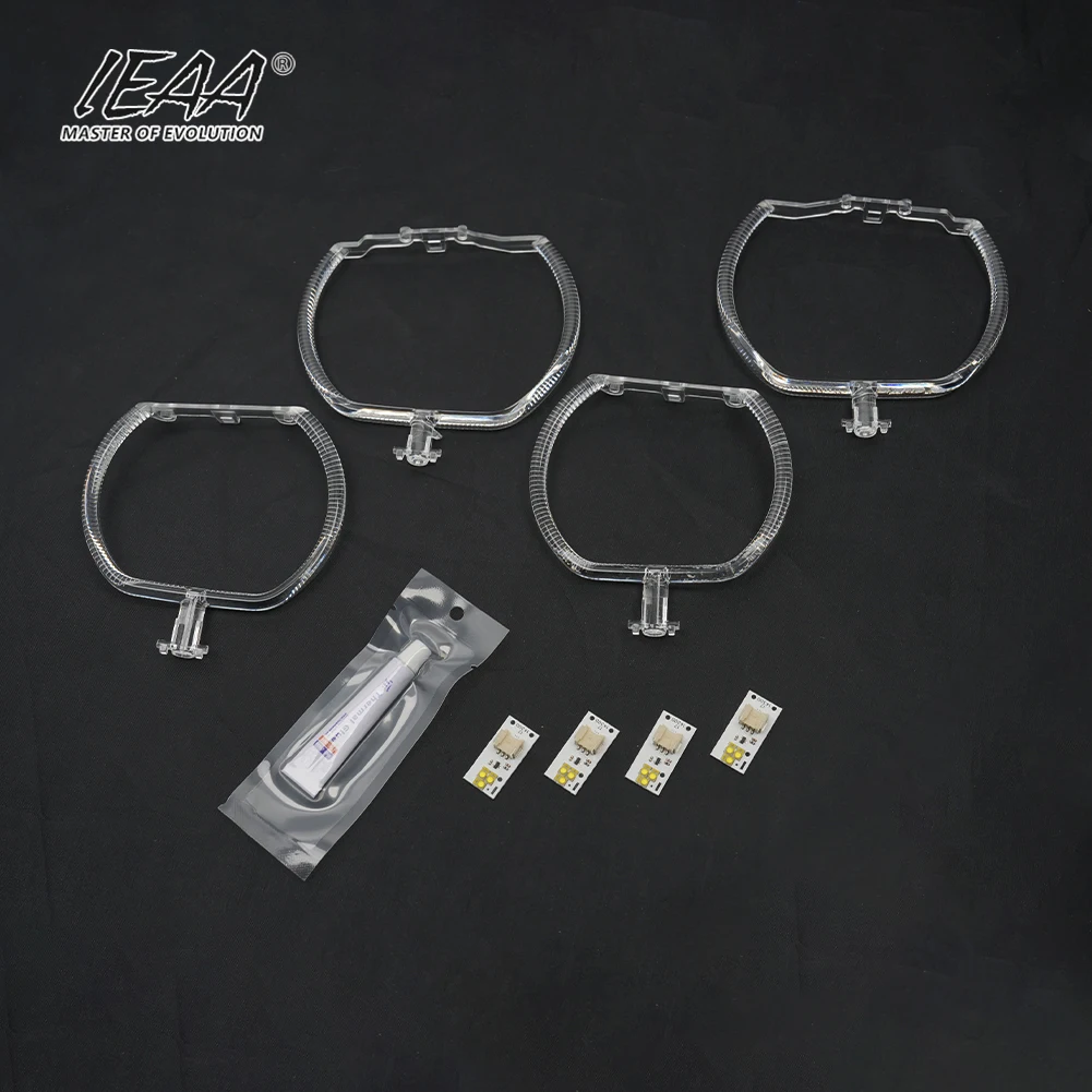 Car Led Tube DRL Light Guide Strip Acrylic Transparent Tube PCB Daytime Running Light Strip Fit for BMW 3 Series F30 2012-2015