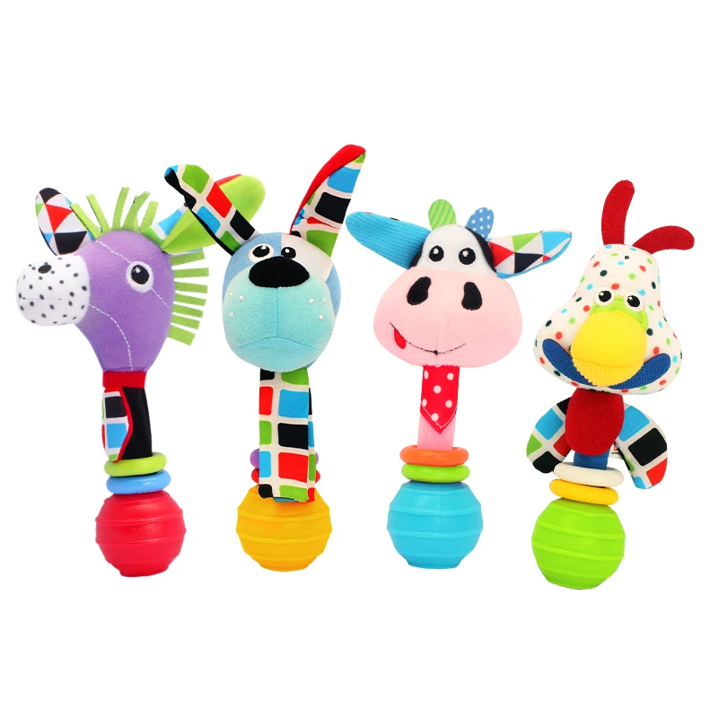 Vibrant Baby Rattles