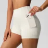 Light ivory shorts