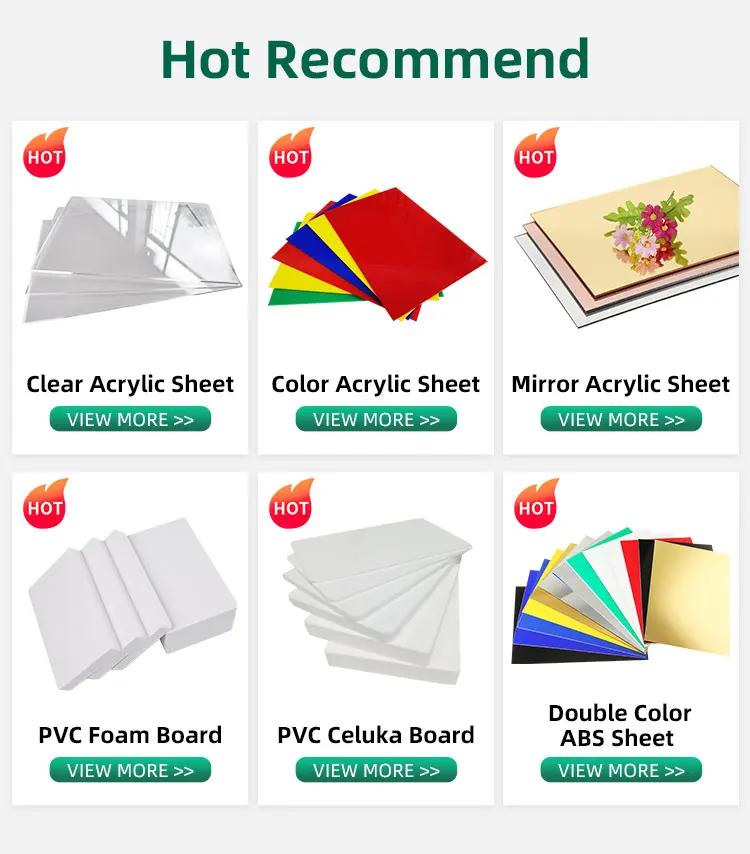 Wholesale Prices Plastic Transparent Sheets Pmma 3mm 5mm 6mm Plexiglass Panel Cast Clear Acrylic