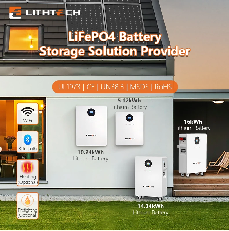 Powerwall 51.2V 100Ah 280Ah Lithium Ion Batteries 5Kwh 15 Kwh 10Kwh Solar Inverter Home Energy Storage 48V 200Ah Lifepo4 Battery