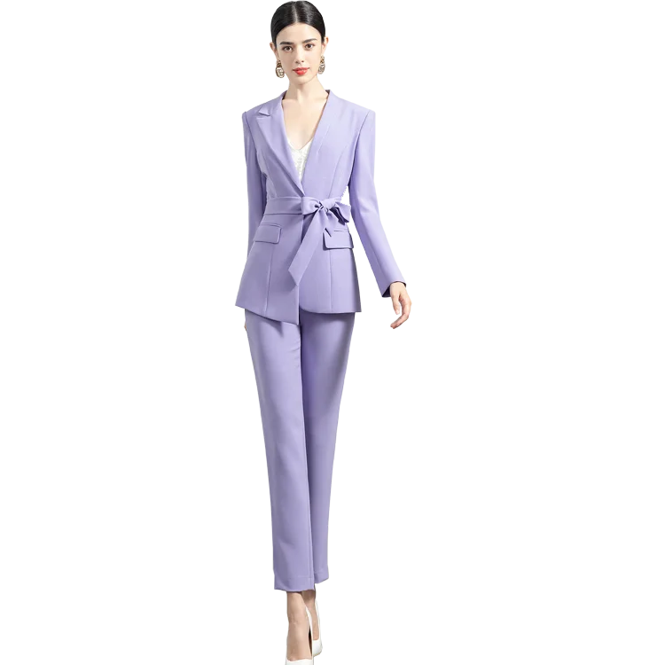 Chinese High Quality Production Designed Purple and Other Colors Ladies Business Elegant Suits for the Whole World Market| Alibaba.com Chinese High Quality Production Designed Purple and Other Colors Ladies Business Elegant Suits for the Whole World Market| Alibaba.com