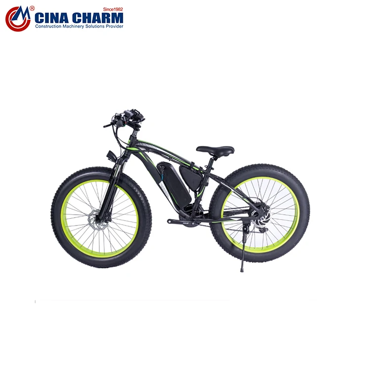 High quality wholesale 26" 36V 48V 350W 500W fat tire electric snow bike