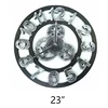 Chiffres arabes argentés Argent 23