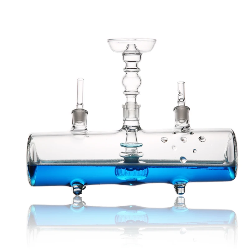 Hookah MP5 Thick Glass Tank Shisha Hookah Shower Head Diffuser Handmade  Technology Chicha Narguile Table and Bar Using - China Glass Tank Hookah  and Shisha price