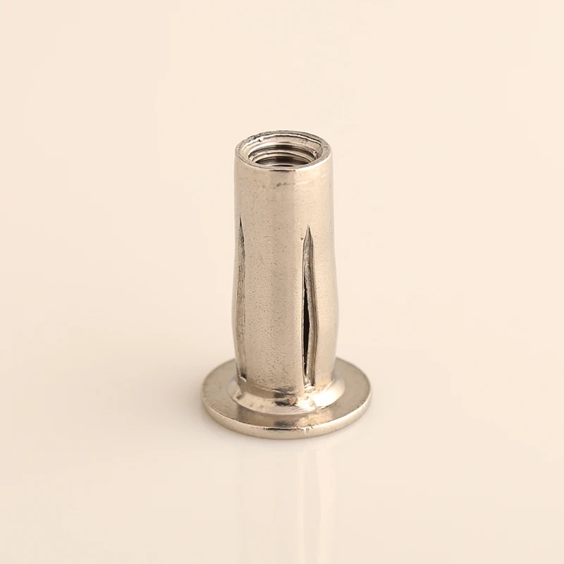 Stainless Steel Prebulbed Split Rivet Nut Trifold Bulbed Blind Rivet