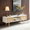 White + Solid Wood+MDF
