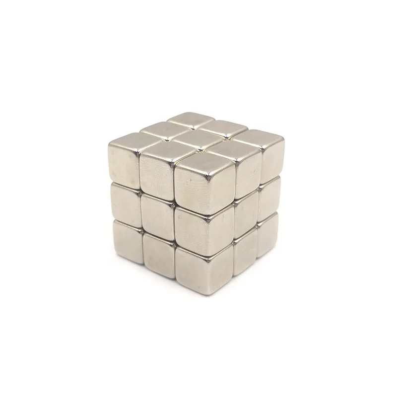 Rare Earth Neodymium Magnets N52 10x10x10 mm 3x3x3 mm 5x5x5 mm Neodymium Magnet Cubes