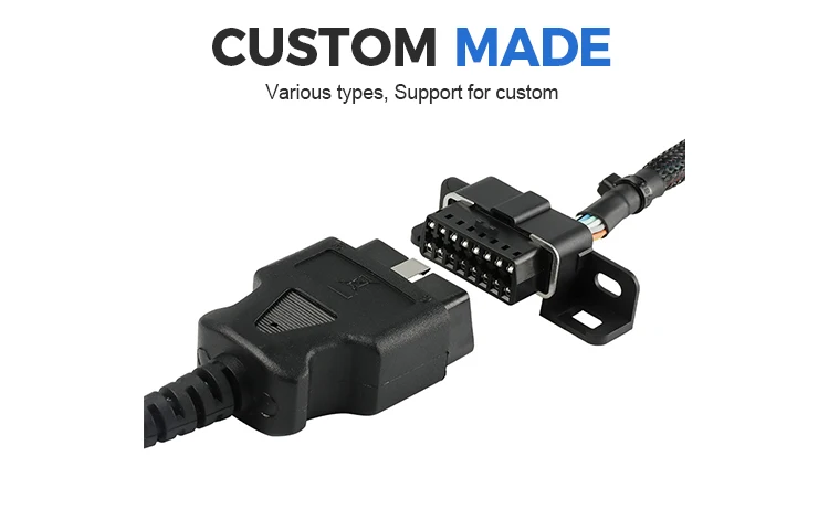 product 16pin m to  d sub 26p f 16 pin male femaleobd2 to db 26 female obdii cariest diagnostic cable for vga interface diagnostic diy-4