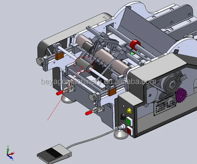 Semi Automatic Wet Glue Labeling Machine for Juice Plastic Glass Bottle Pet Cans Paper Cans