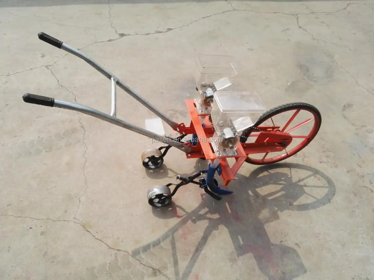 Manual Corn Seed Sowing Machine  Hand Push Corn Millet Planting Machine Vegetable Seeder Machine