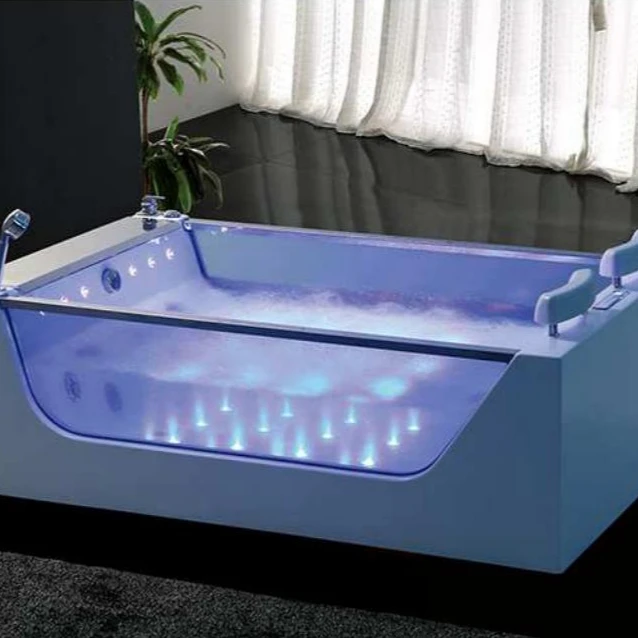factory sell luxury freestanding bath tub bubble jacuzzi 2