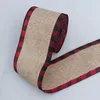 Red & Black on Both Sides-6.3cm, 10 Yards Per Roll