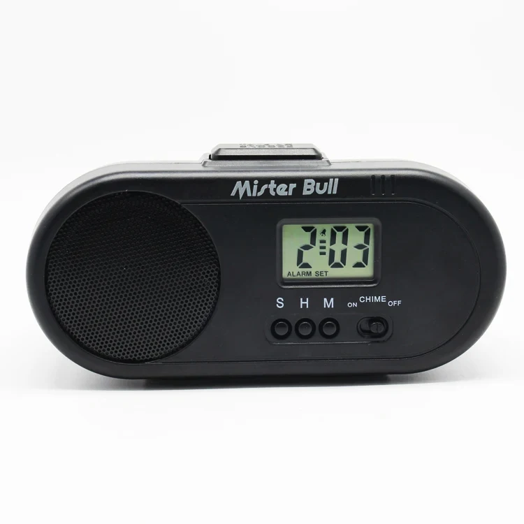 Alarm Wake up Digital Alarm Clock LCD Voice Talking Table Clock Speaks the Time Hour Minutes Talking Alarm Clock for the Blind