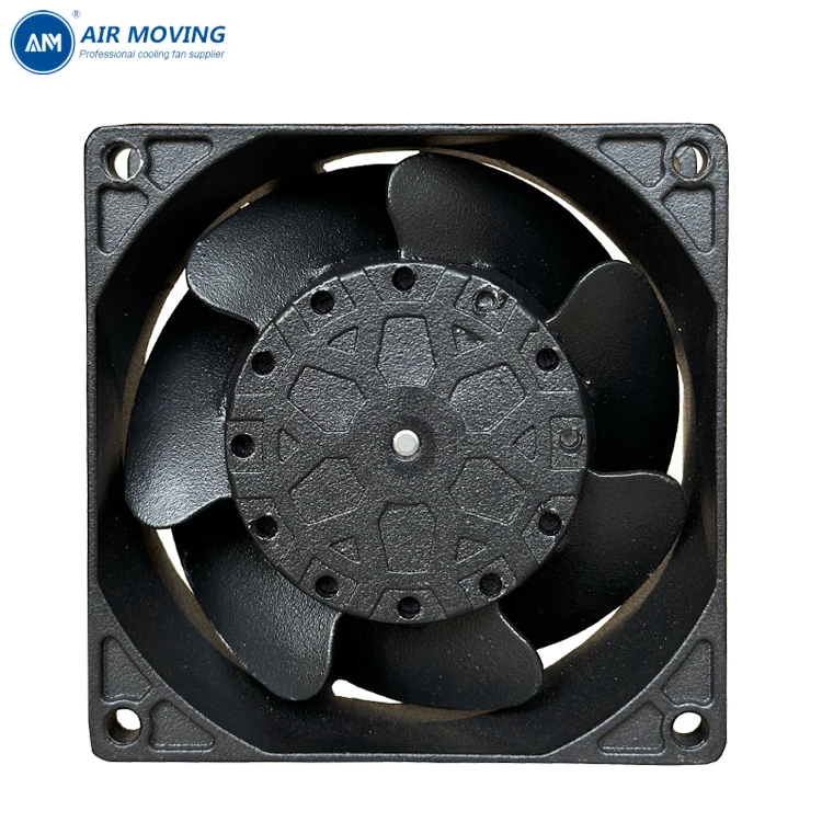 All Metal Axial Fan, AM8038H2X, 220-240V, 110V-115V, 80mm - detail 4