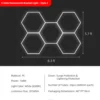 5-hole honeycomb lamp style two