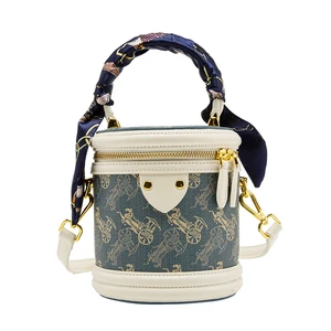 2026 Original Design Cross-Body Bucket Bag for Women Summer Fashion Style PU Material Directly Wholesaled From Guangzhou Factory