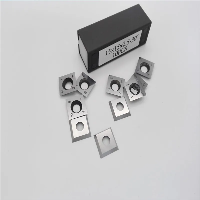 Tungsten Carbide Woodworking Insert Carbide Cutter Inserts 15x15x2.5mm