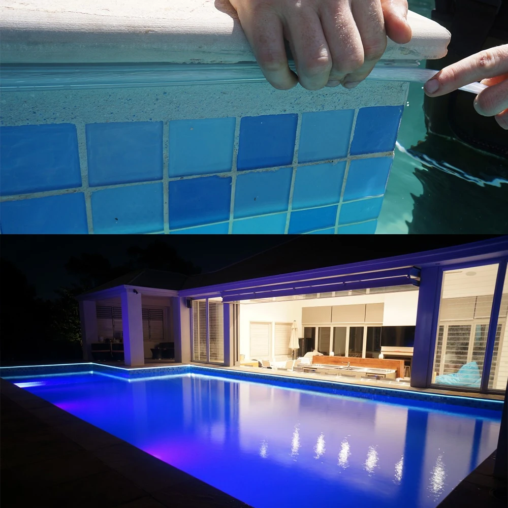 Plastic Optical Fiber POF Cable Stranded Multi-string Side Glow Fiber Optic Light Cable for Wet Area Perimeter Lighting