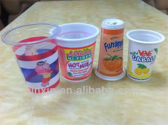 plastic cups offset printing machine
