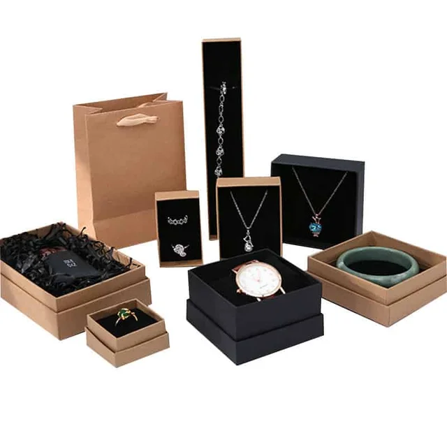 wholesale rigid paper luxury bracelet jewelry gift packaging box with logo necklace packaging jewellery jewelry boxes