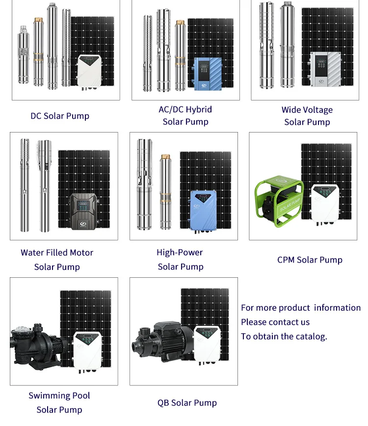 Wholesale Solar Pump System Water Solar Irrigation Pump Solar Deep Well
