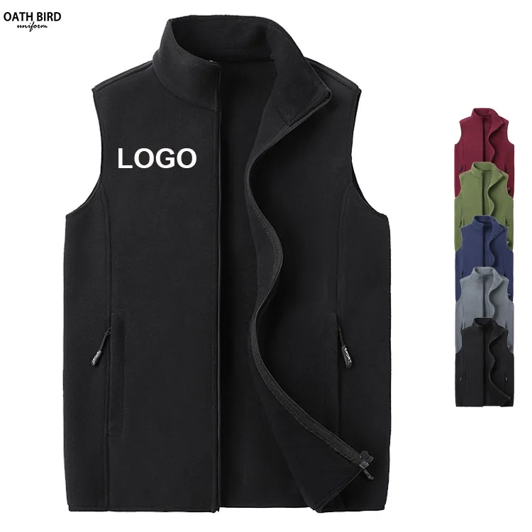 Оптовая продажа флисовый жилет для мужчин и женщин