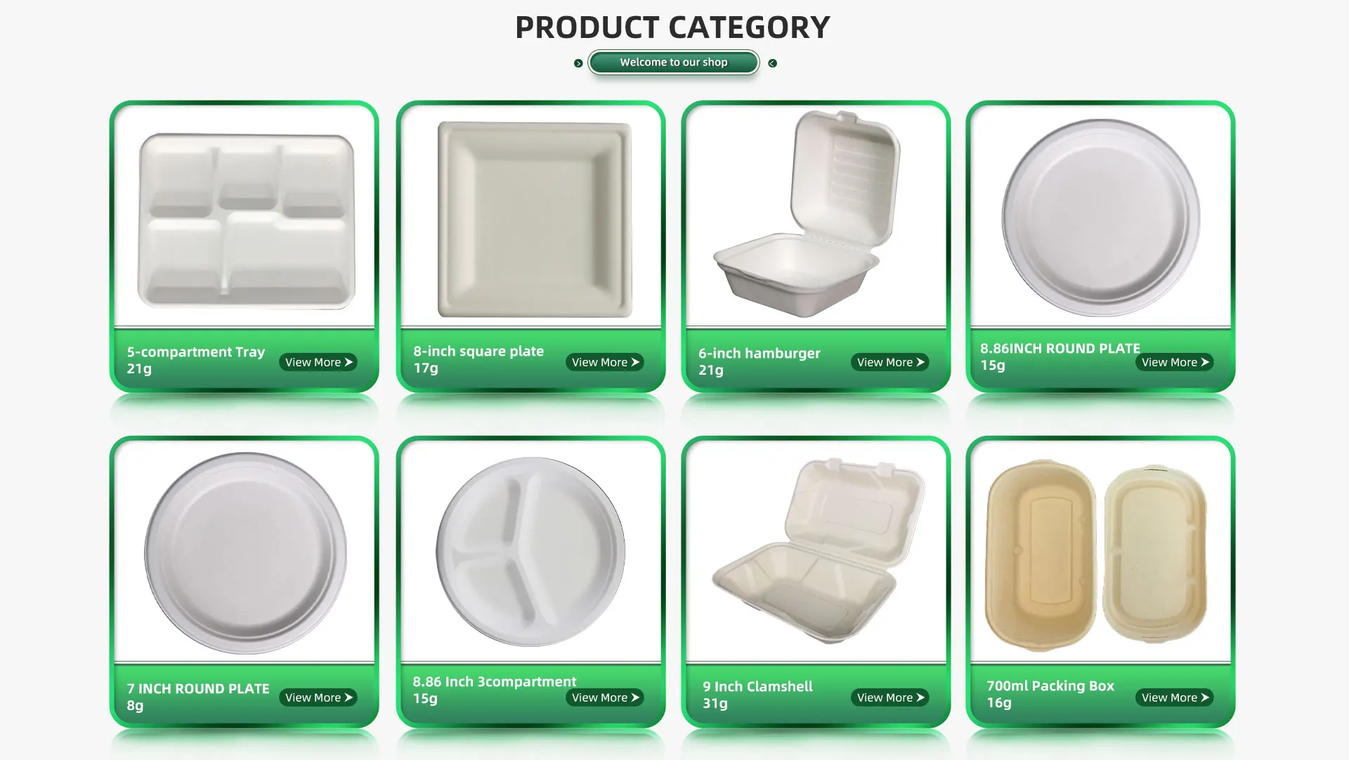 Manufacture Wholesale 9 Inch Clamshell Containers Biodegradable Food ...