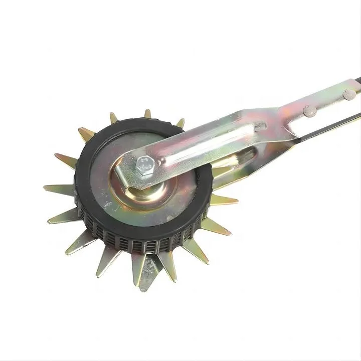 Garden Rolling Lawn Edger Rotary Edger Grass Sidewalk Manual Lawn Edger