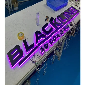 RGB identification LED 3d letter sign tka 3d channel letters led acrylic sign 3d letter sign manufacturer