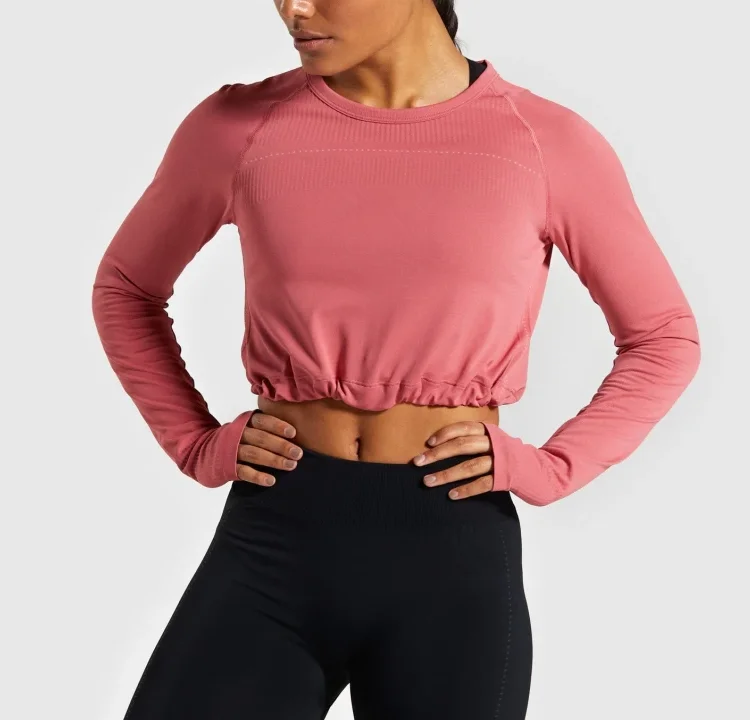 Wholesale Womens Fitness Crop Tops 