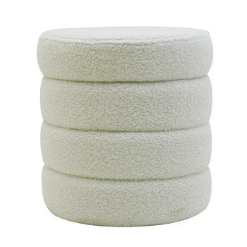 Customized Storage Ottoman Stool for Living Room Modern Inside Furniture