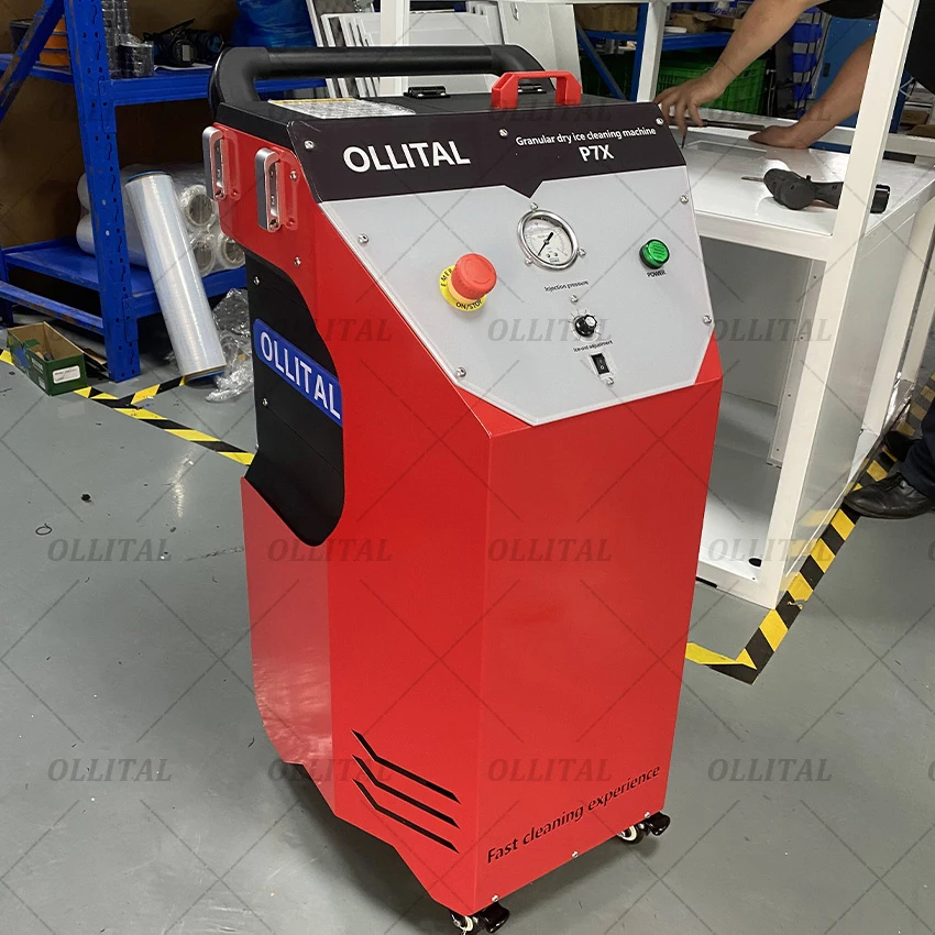 Freeze Jet Dry Ice Blasting Machine Air Compressor for Dry Ice Blasting Machine Dry Ice Blast Cleaning Machine