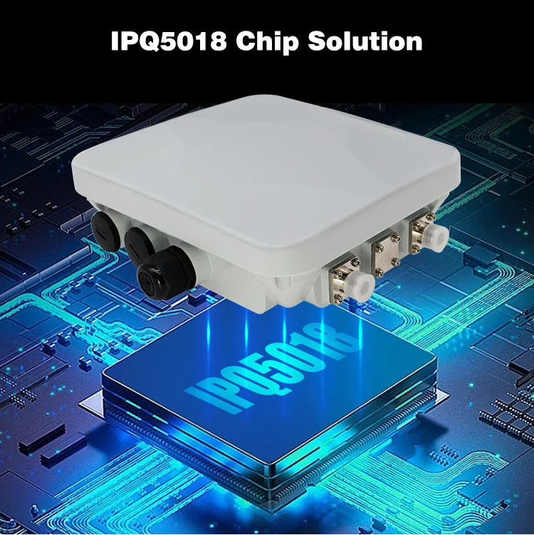 RTS Industrial Grade Waterproof 2.4G 5.8G Dual Band Router