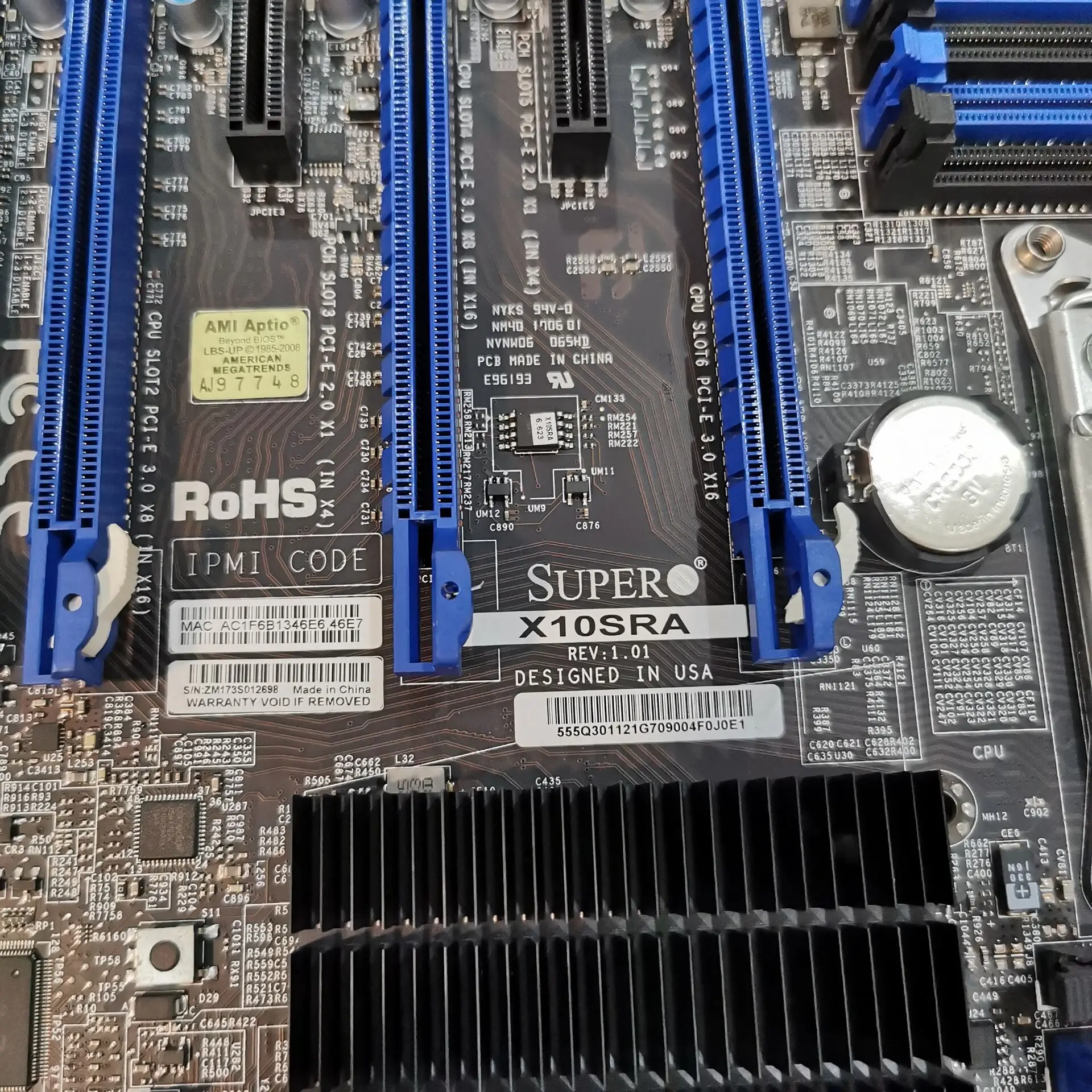 Supermicro X11DPH-I Motherboard Dual Socket LGA-3647