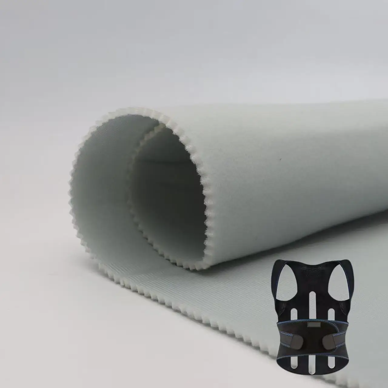 Hity sprzedaży, wysokiej jakości pluszowa pianka laminowana, tkanina stosowana do wyściółki kasków / odzieży rehabilitacyjnej / tkaniny ortopedycznej sportowej