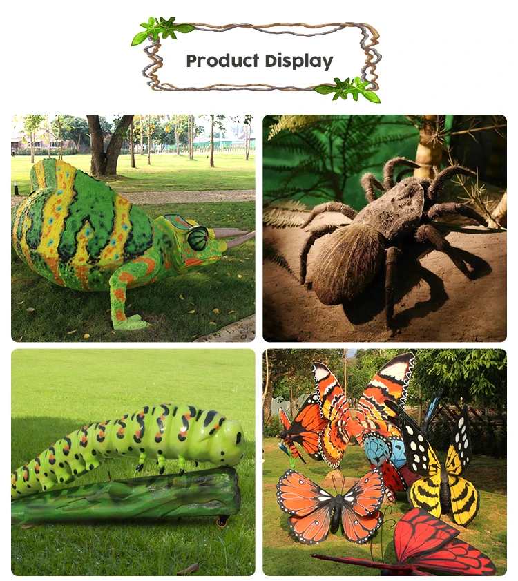 Insect Customized Customized Life Size Realistic Robotic Animatronic Insects Model ...
