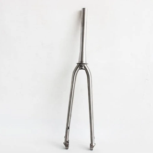 Fourche Avant Rigide En Acier CRMO Tange 9.E Made In Japan Pour Roues 700C - Occasion