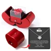 Necklace (Silver) + D Card Apple Box