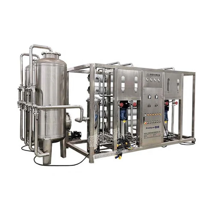 Processing Reverse Osmosis Plant Water Storage RO Water Treatment System Purification Pure Machine