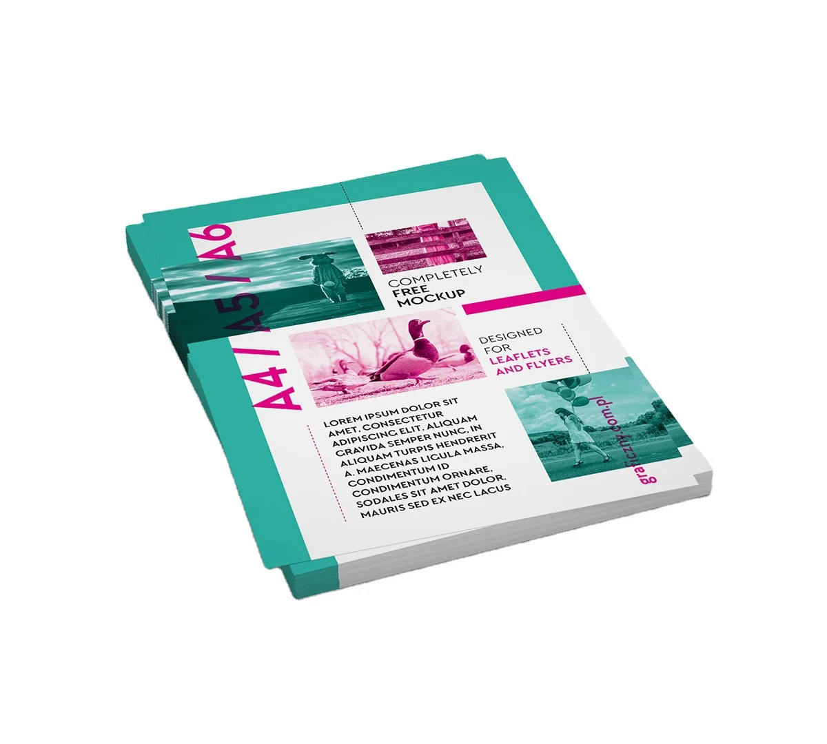 Опытная раскраска флаер Печать Фабрика листовка печать в Китае