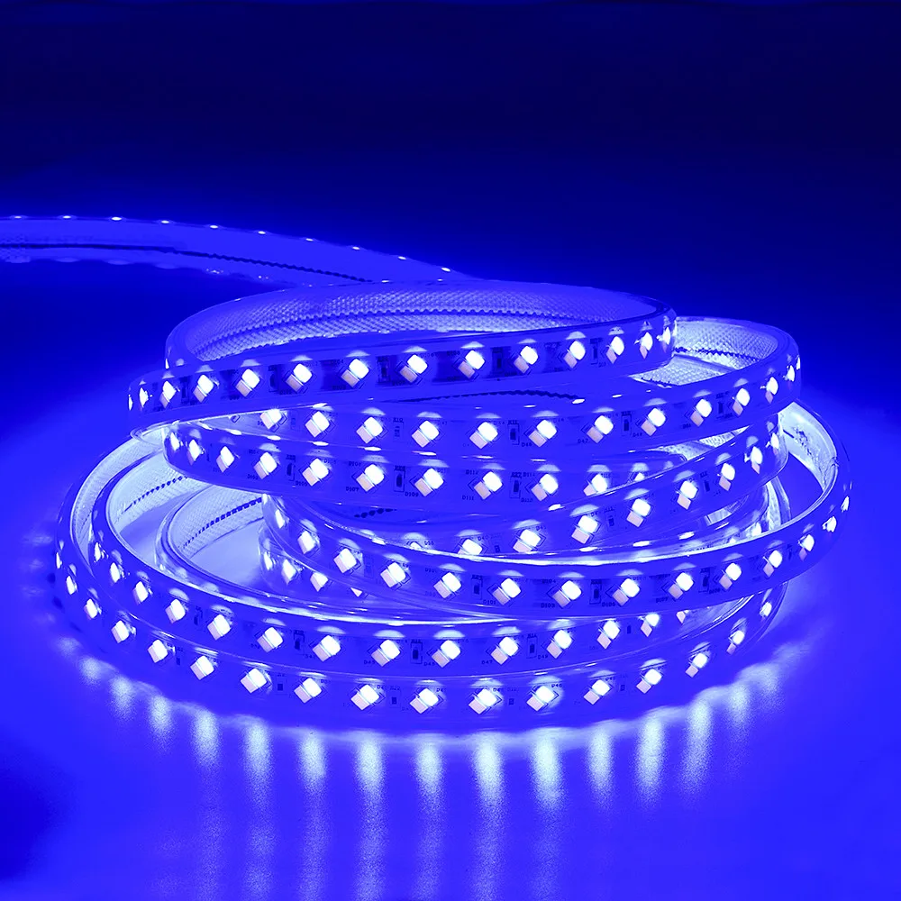 СВЕТОДИОДНАЯ лента SMD 5730, уличная водонепроницаемая лента, 3 цвета, с дистанционным управлением, гибкая неоновая лента с регулируемой яркостью, 120 светодиодов/м, теплый белый свет