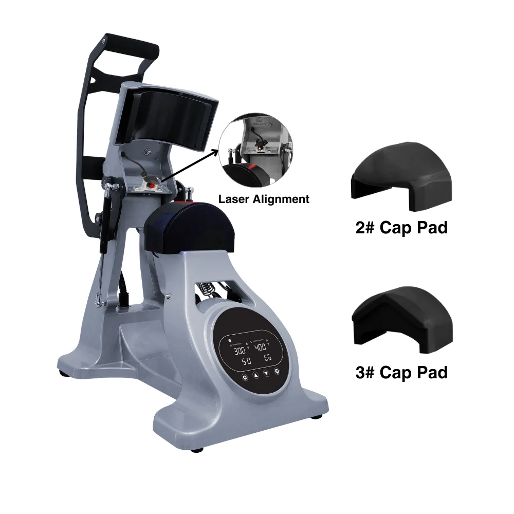 Alibaba.com: CP2815-3 Automatic Hat Press, Replaceable Cap Pad, Bottom ...