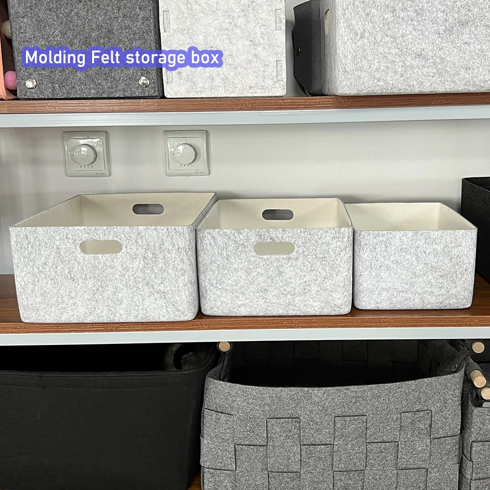 Felt drawer organization detail