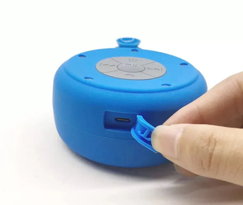 waterproof shower bluetooth speaker mini portable wireless speaker mobile phone call hands free speaker - ANKUX.COM
