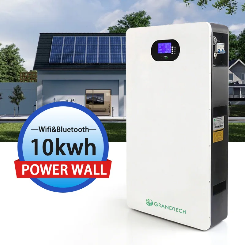 Màn hình cảm ứng WIFI 5 kwh 5 kw 5 Kva 5kw 48v 51.2v 100Ah 200Ah 314Ah Bộ ắc quy LiFePo4 Power Wall Bluetooth Bộ ắc quy treo tường dùng cho gia đình