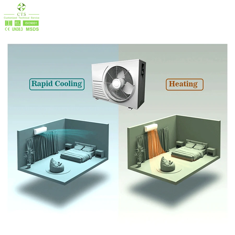 High Quality Solar Power Air Conditioner System Wall Mounted Split Air Conditioner Off Grid Solar Air Conditioner with Battery