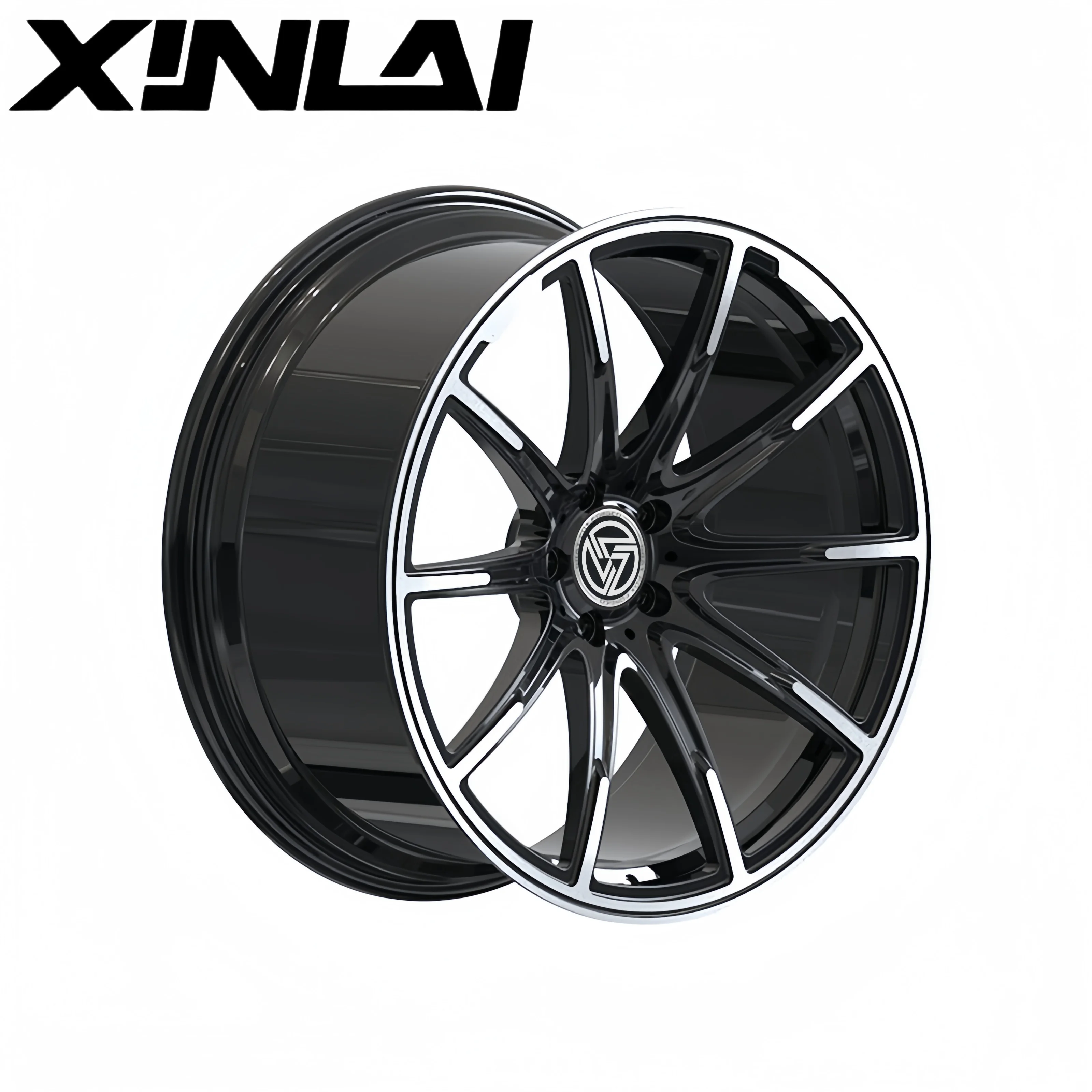 XINLAI Custom Deep Concave 5x114.3 5x112 5x120 18 19 20 21 22 1-Piece Forged Wheels Passenger Car Wheels for Mercedes Audi BMW - Image 2