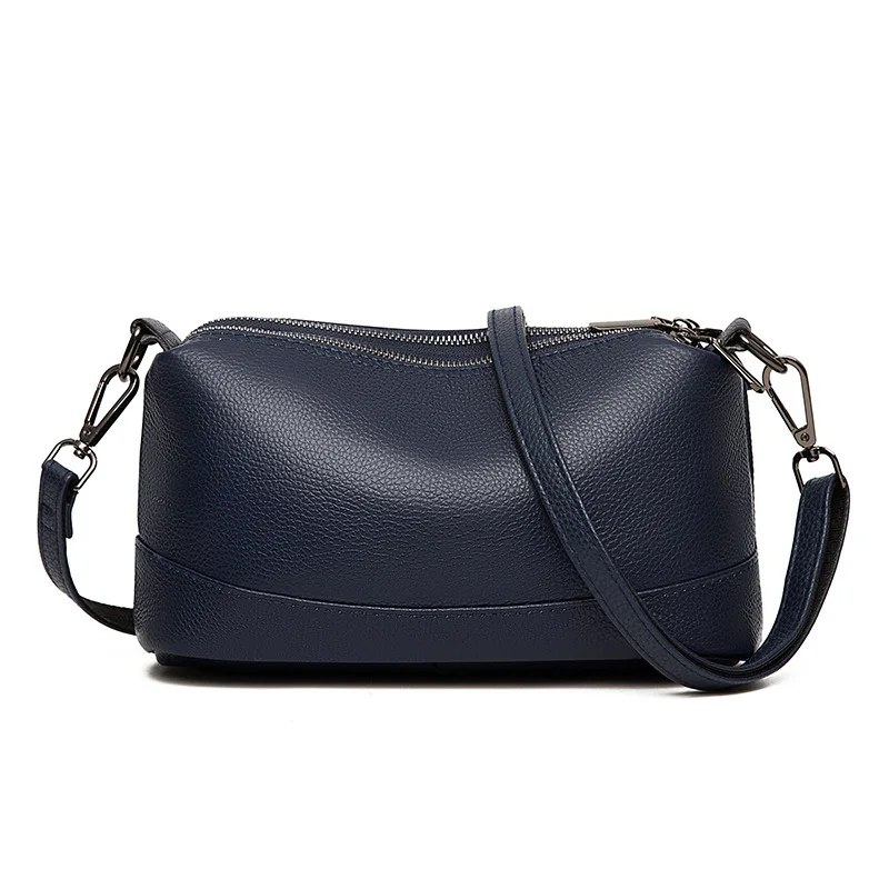 Bagsplaza Latest Fashion Simple Style Custom Crossbody Bags Women Handbags Ladies Genuine Leather Shoulder Bag